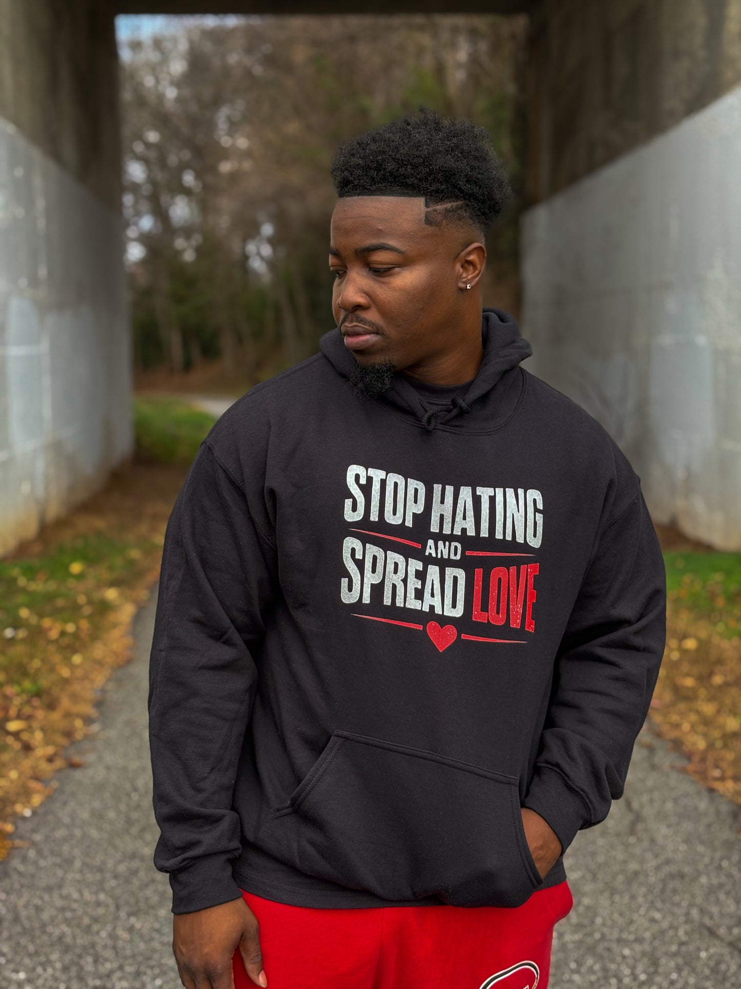 Stop Hating Spread Love Hoodie