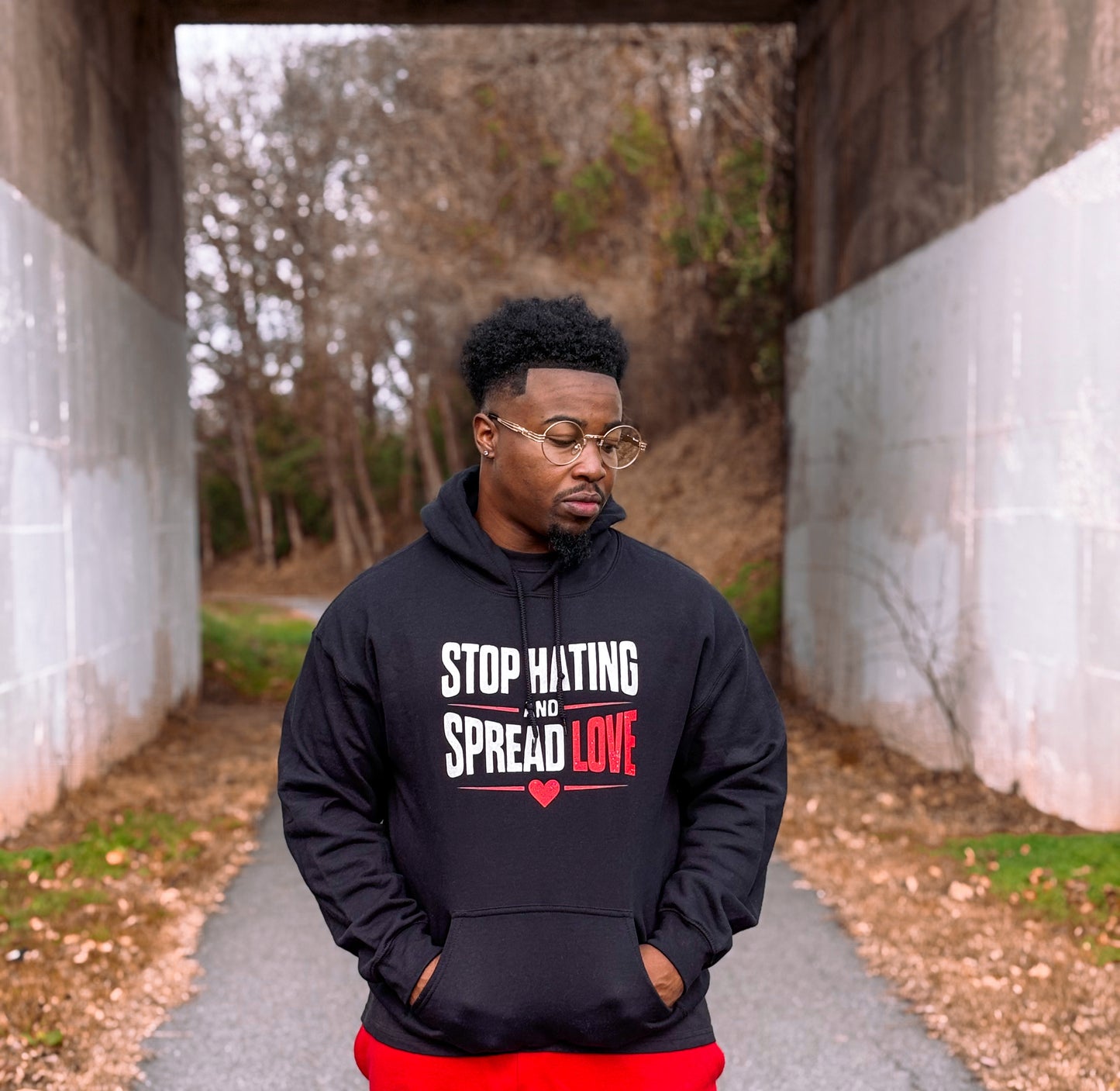 Stop Hating Spread Love Hoodie